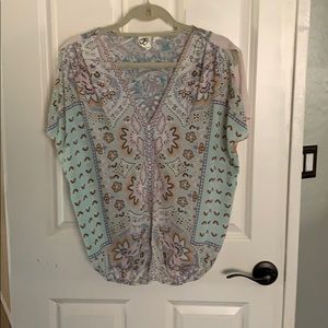 One September top from Anthropologie